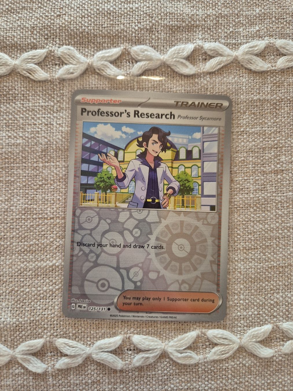 Pokémon Carte collezionabili: Professor's Research Reverse Pokemon PRE 125/131 EN – Nuovo (secondo la descrizione) da Altdorf UR venduto da Josi5588 2