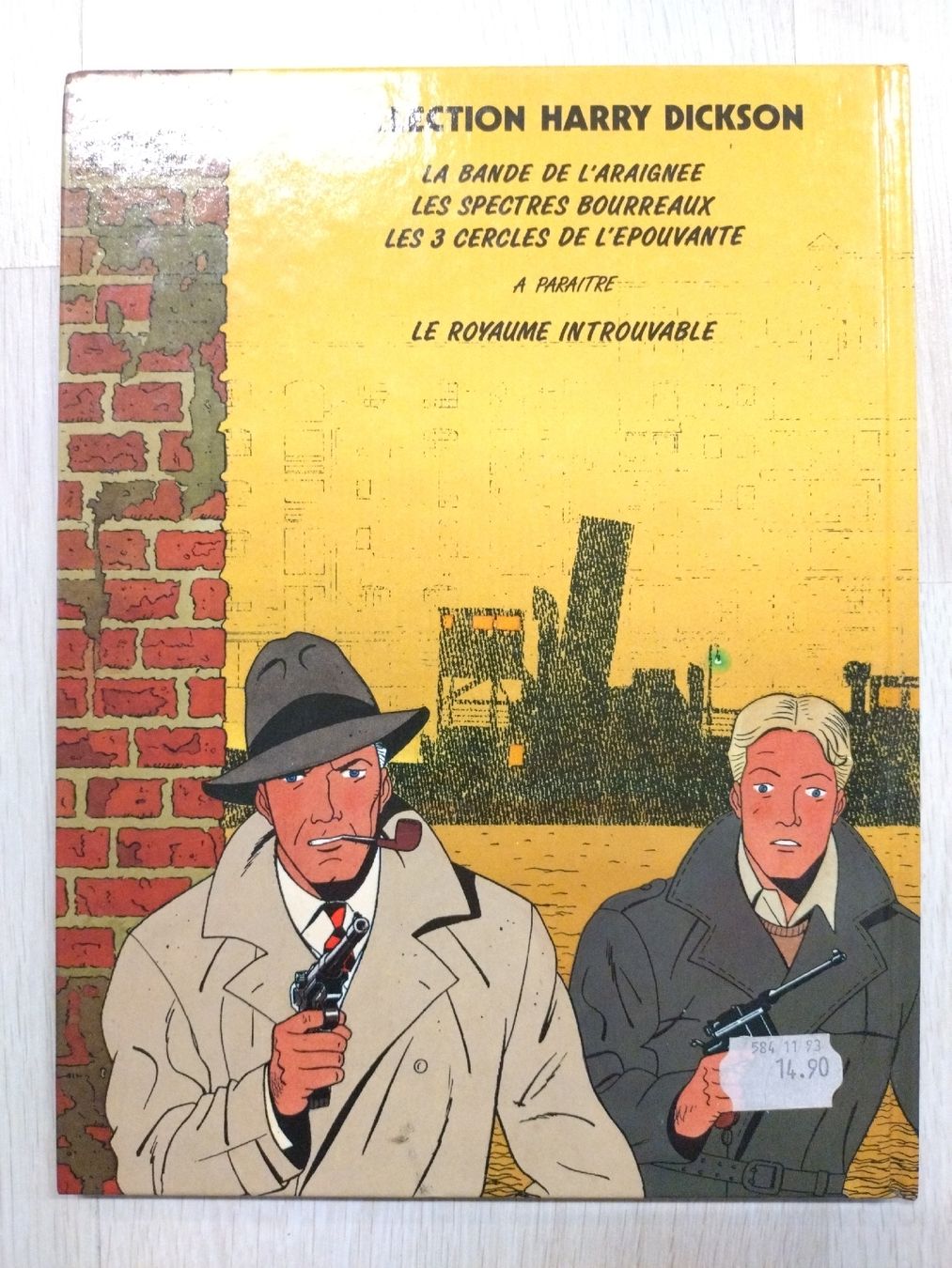 Fumetti: Harry Dickson, Les 3 Cercles de l'Epouvante EO – Usato da Farvagny-le-Grand venduto da LaCaverne 1