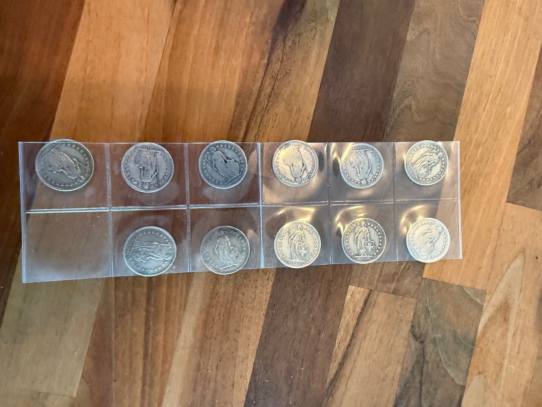 Medaglie: Lot - 11 Stück Silber 1 Franken. – Usato da Abtwil AG venduto da wil_7n89 1