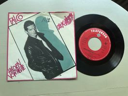 FALCO tolle Single Der Kommissar Kult Songtext Rückcover