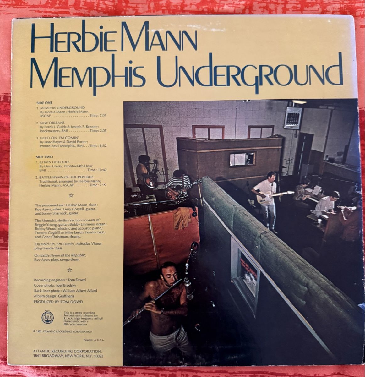 Dischi in vinile: Herbie Mann - Memphis Underground - Vinyl Schallplatte – Usato da Goldach venduto da Messerguru 2