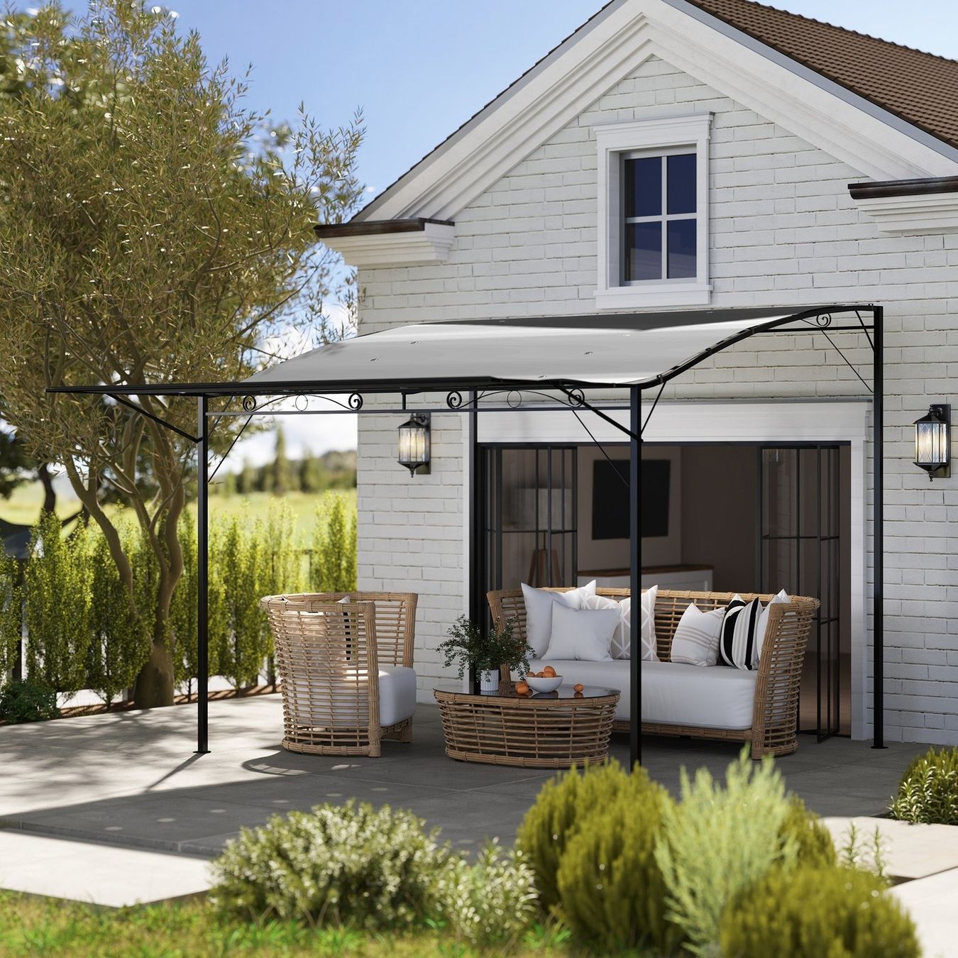 Tende & Padiglioni: Garten Pergola 3x2,5m Pavillon mit Verstellbarem Dach – Nuovo e nell'imballaggio originale da Winterthur venduto da aredo 1