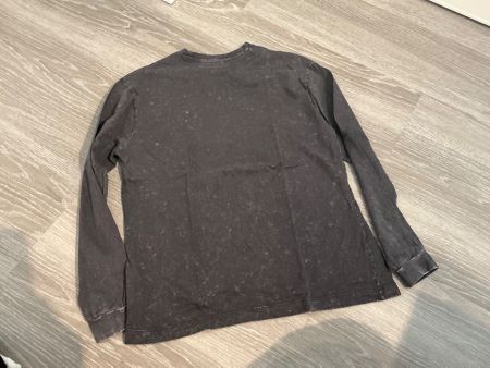 Langarmshirt  schwarz verwaschen Grösse M