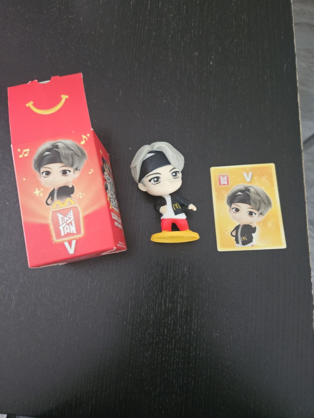 Mc Donald's Figurines: TinyTAN McDonald's Figur V mit Karte  – D'occasion à Root par Christini 3