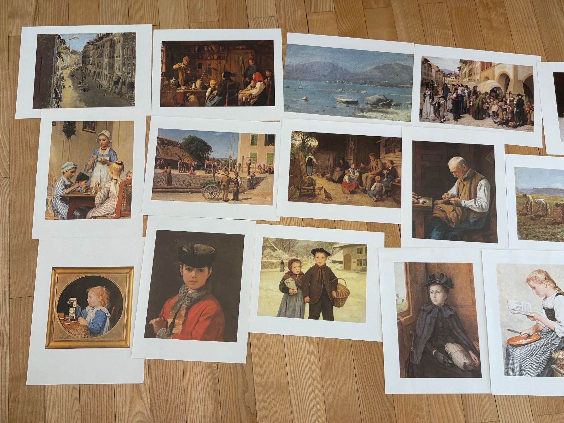 Foto & Immagini: Albert Anker - ausgewählte Bilder - Farbdruck – Nuovo (secondo la descrizione) da Arlesheim venduto da Spielmax 6