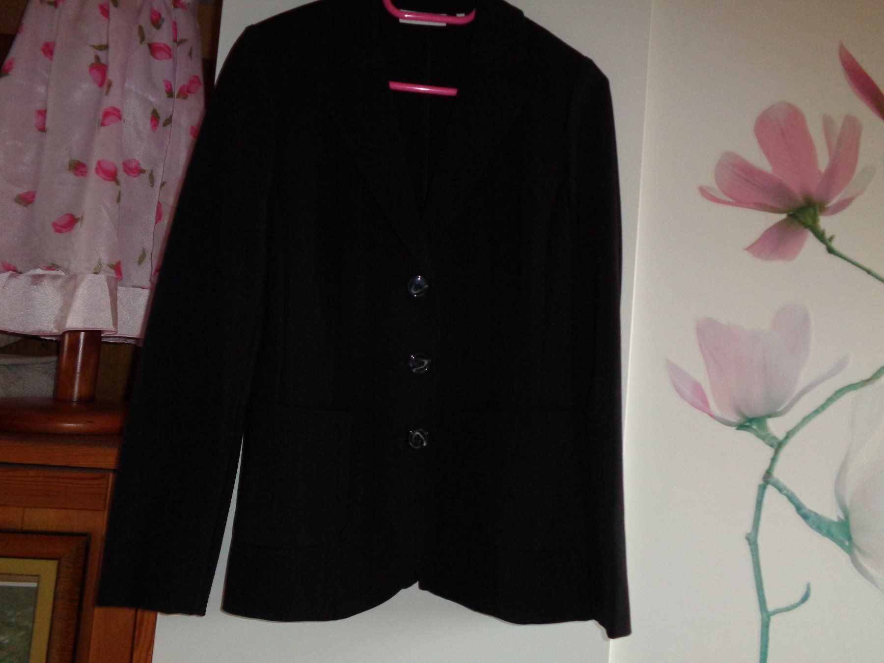 Giacche: *** schwarzer Blazer ***  Eterna  moderner Schnitt – Nuovo (secondo la descrizione) da Othmarsingen venduto da Leuchtturmlady 1