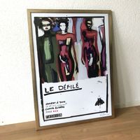 Le Défilé Vintage Fashion Paris Kunst Modern Art Laufsteg