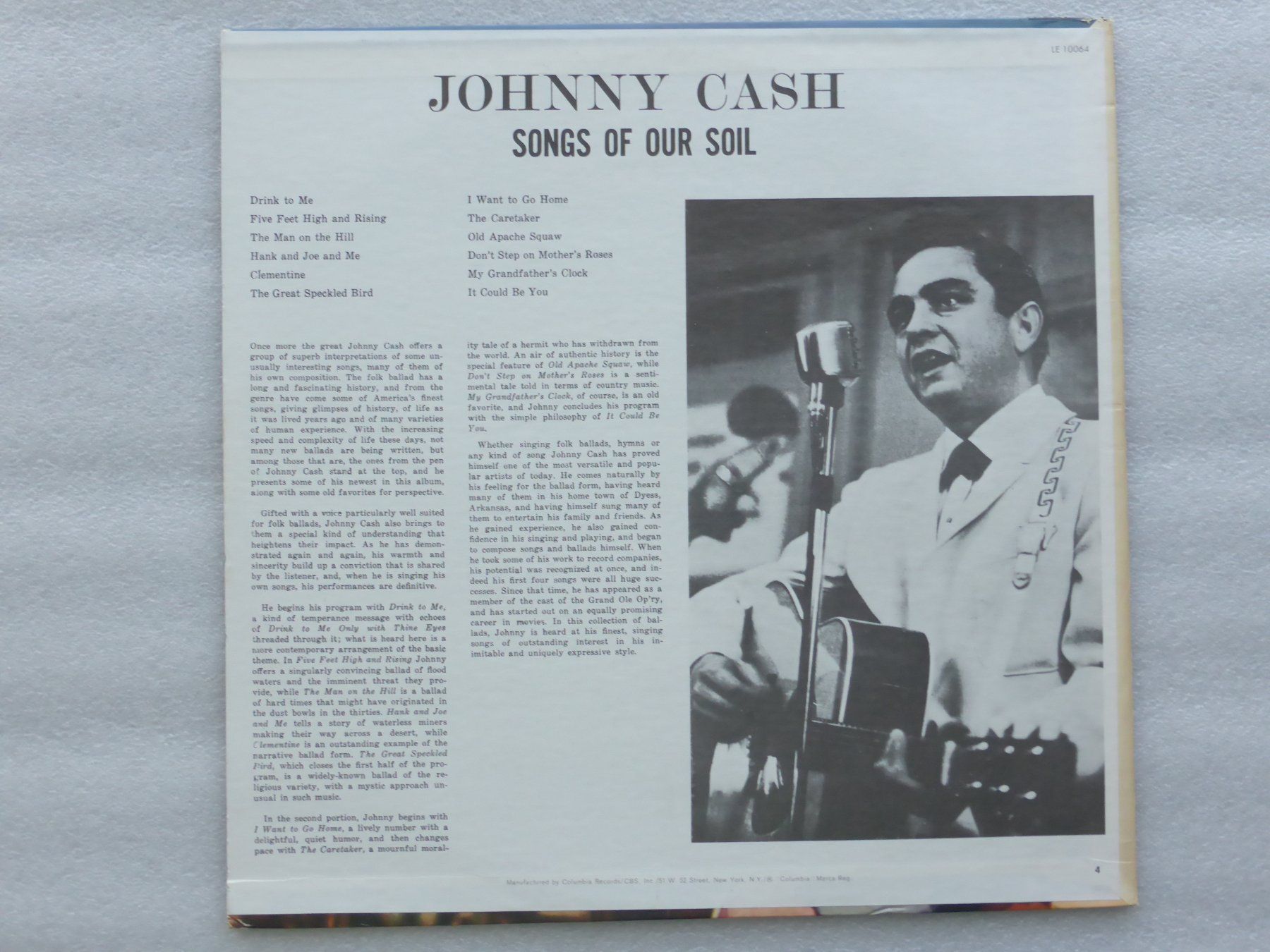 Dischi in vinile: VINYL  LP   JOHNNY CASH – Usato da Küssnacht am Rigi venduto da Sunnestrahl 3