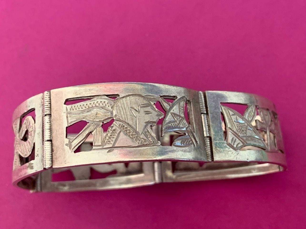Armbänder & -reifen: Silberarmband Ägypten – Gebraucht aus Dittingen von Bellevista 6
