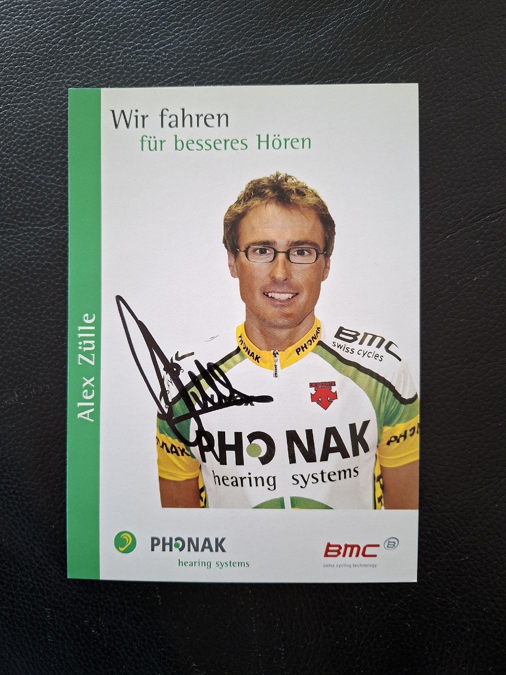 Autografi: Alex Zülle Autogrammkarte Team Phonak – Usato da Thun venduto da wuschu