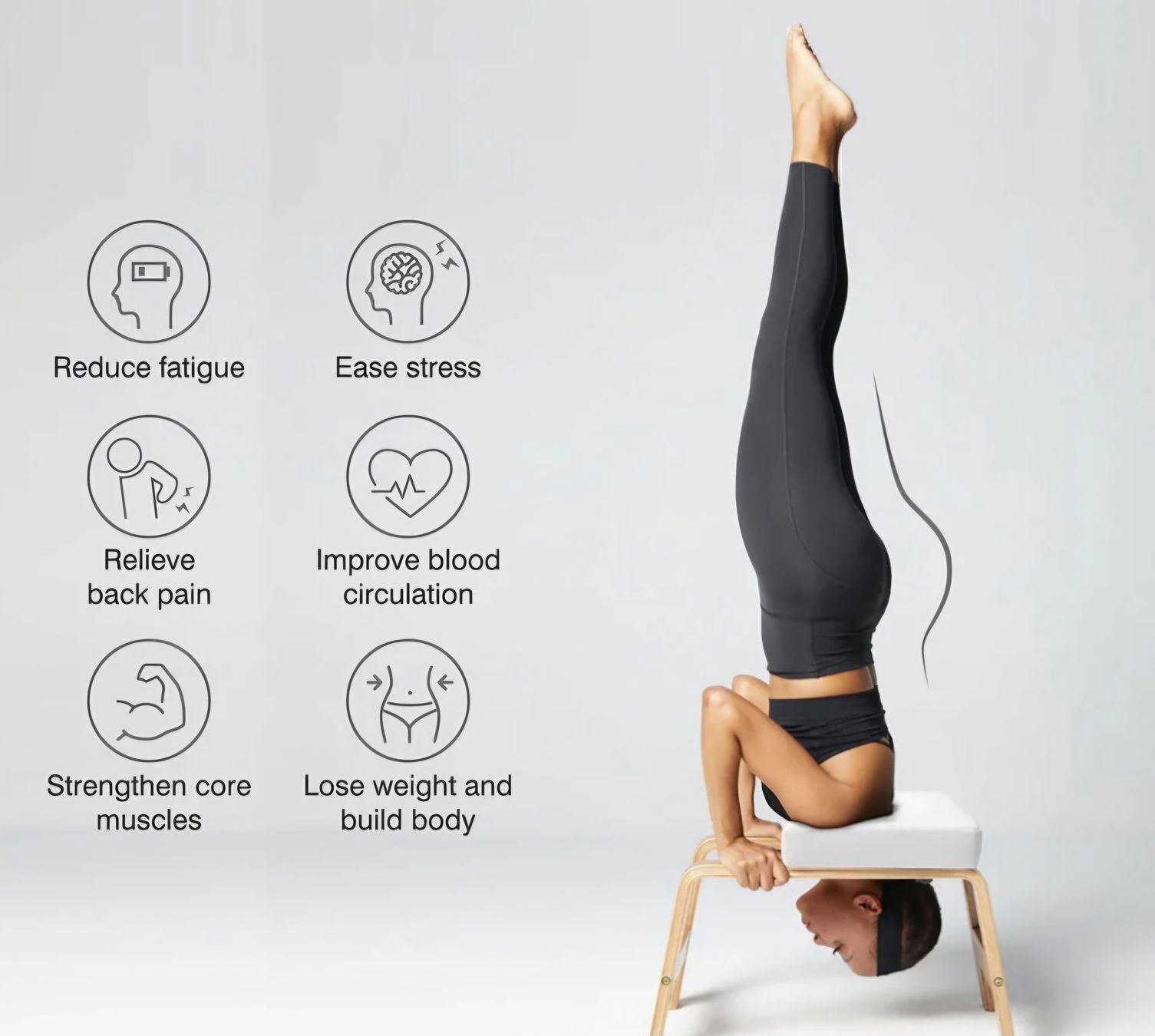 Sgabelli: Yoga Kopfstandhocker SWITCH - weiss – Nuovo (secondo la descrizione) da Goldach venduto da Cooky2011 8