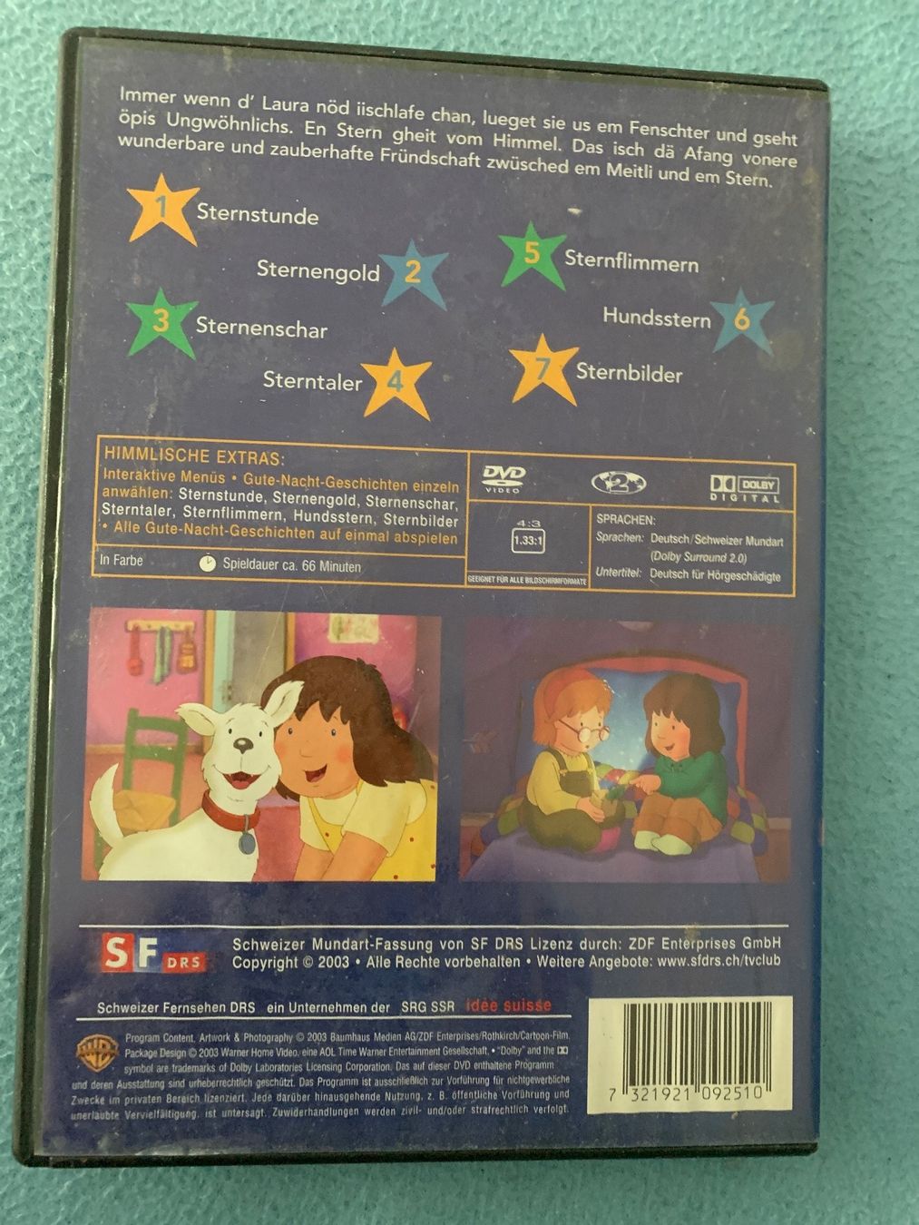 Tutti i DVDs: Original DVD Lauras Stern 1 – Usato da Interlaken venduto da Poeschtli 1