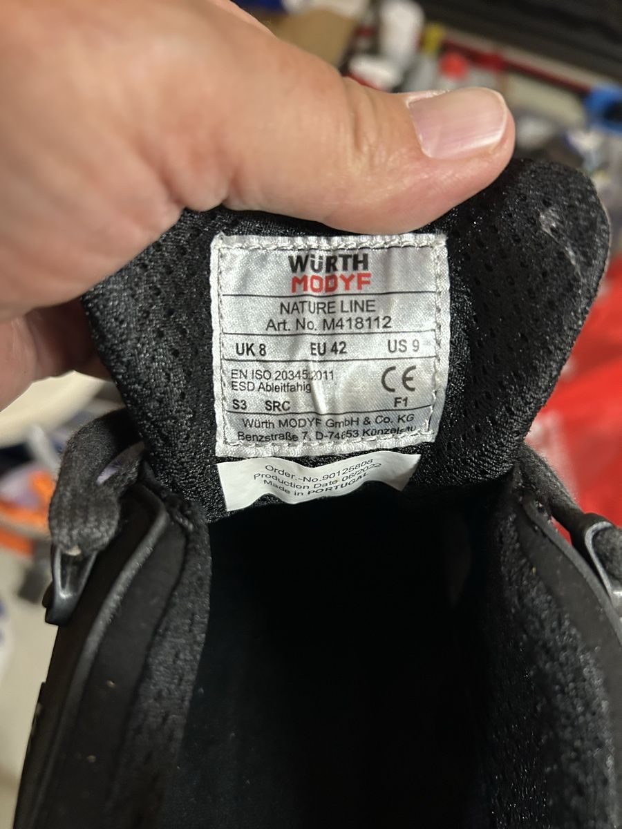 Herrenschuhe: Sicherheitsschuhe Gr.42 – Neu und originalverpackt aus Waltenschwil von alfarumore 3