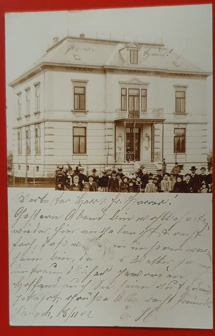 Ansichtskarten: Sirnach 1902 - Schule ? – Gebraucht aus Kreuzlingen von Rschweiz1