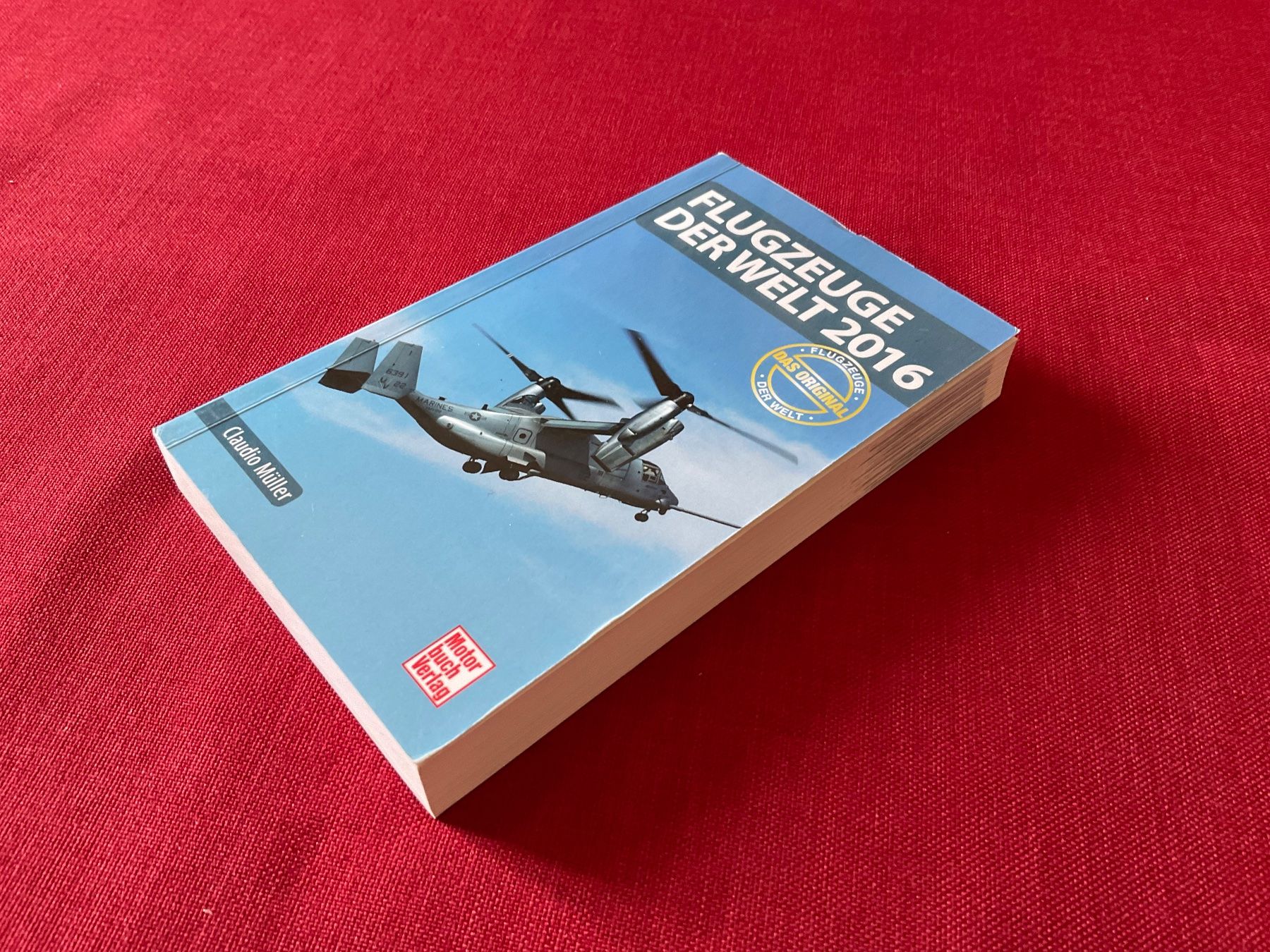 Libri: Flugzeuge der Welt,  Claudio Müller, 2016 – Usato da Lugano venduto da Persepolis 1