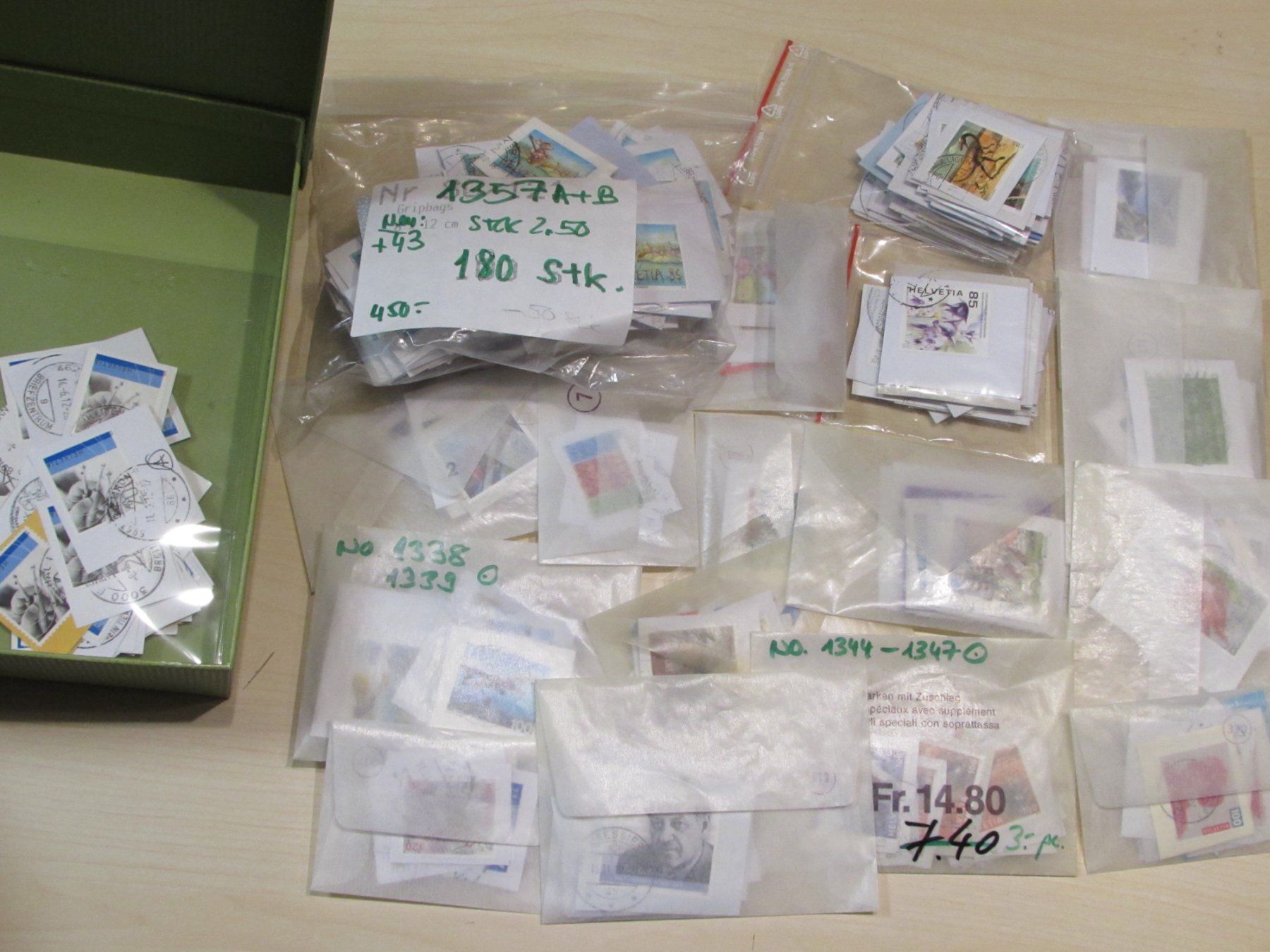 Alle Briefmarken: Schweiz Mix-Lot – Gebraucht aus Walchwil von Shells1