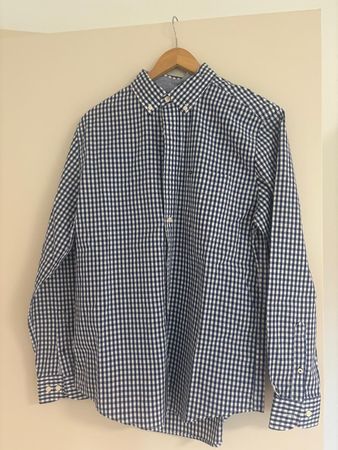 Tommy Hilfiger Hemd, blau-weiss, Grösse S classic fit
