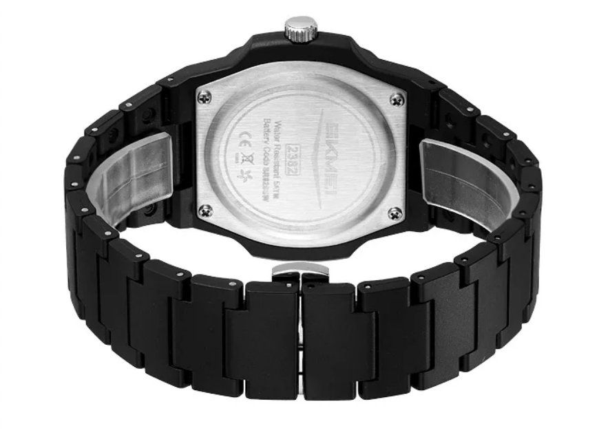 Orologi: Kieroni Skmei Schwarze Herrenuhr – Nuovo e nell'imballaggio originale da Lausanne venduto da WATCH-WORLD 2