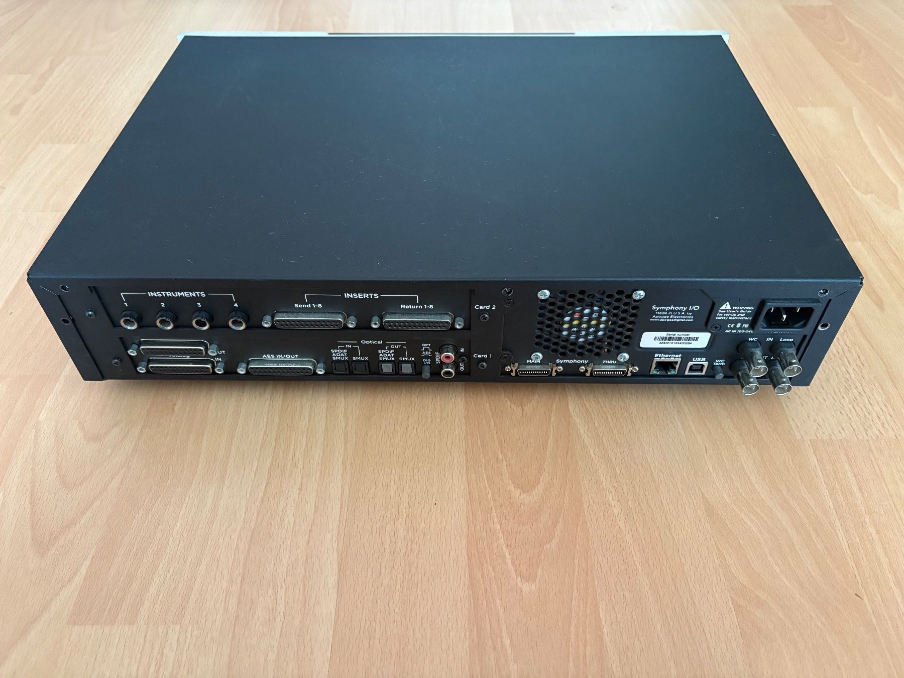 Apogee Attrezzatura per studi di registrazione: Apogee Symphony I/O - 8x8 Mic Preamps – Usato da Luzern venduto da seisend 1