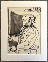 Pablo Picasso - Originale Vintage-Lithographie von 1961
