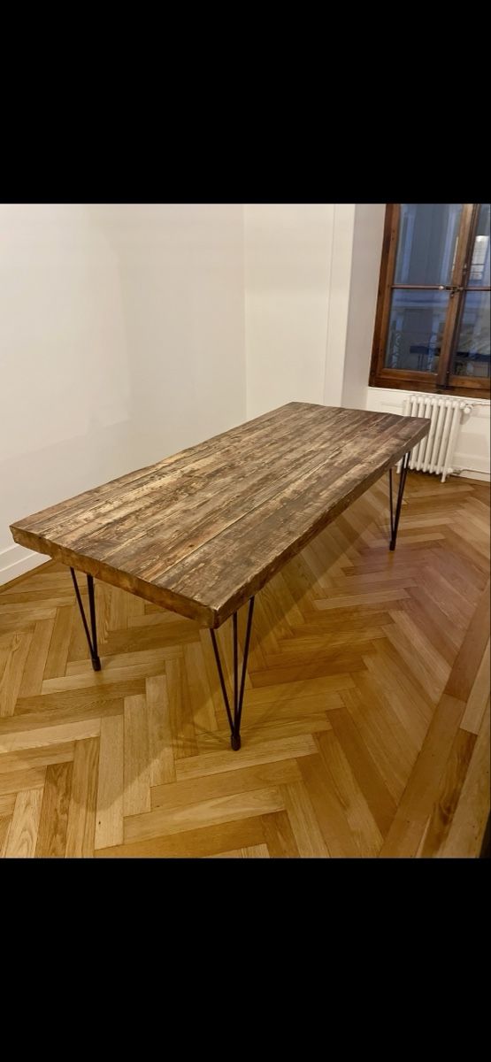 Tables: Table bois massif – D'occasion à Genève par edr_2vtd 1