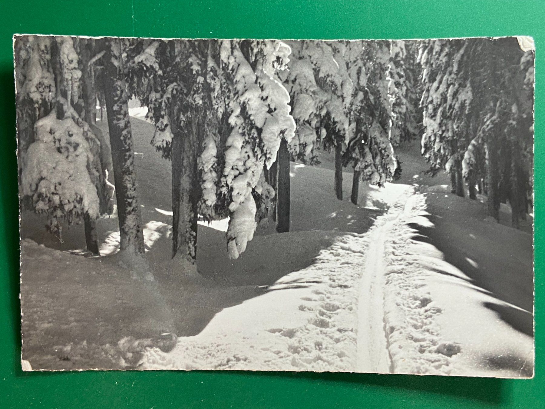 Cartes postales: Entre Verbier et Clambin – D'occasion à Steg VS par danwer74