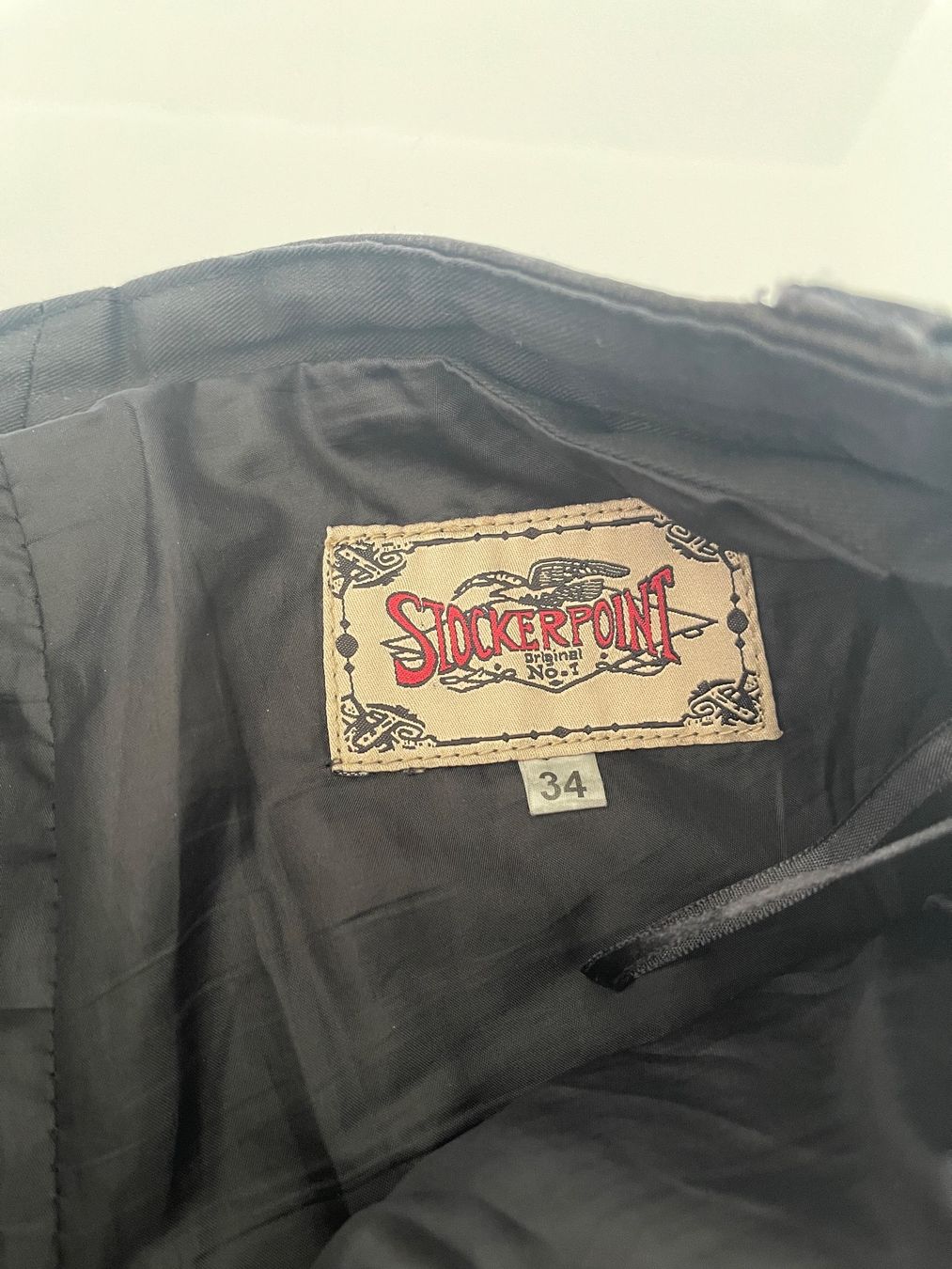 Pantaloni: Stockerpoint Echt Leder Hose Schwarz Gr. 34 – Usato da Zürich venduto da StudioZH 6