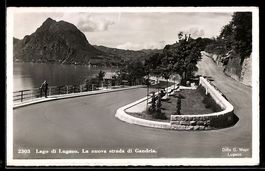 AK Gandria /Lago di Lugano, La nuova strada di Gandria