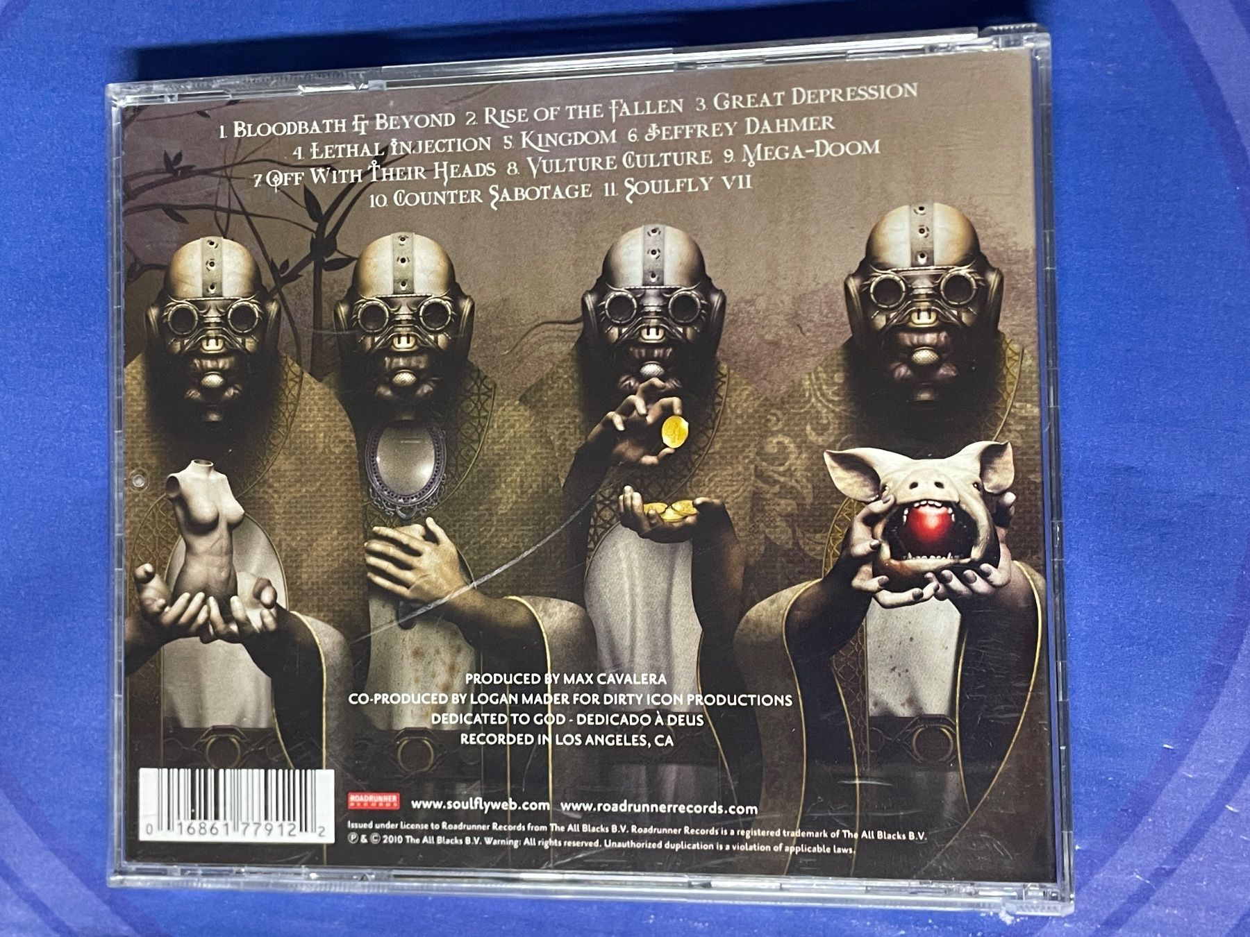 CDs: Soulfly – Omen – Gebraucht aus Muri b. Bern von AdidasCollector 3