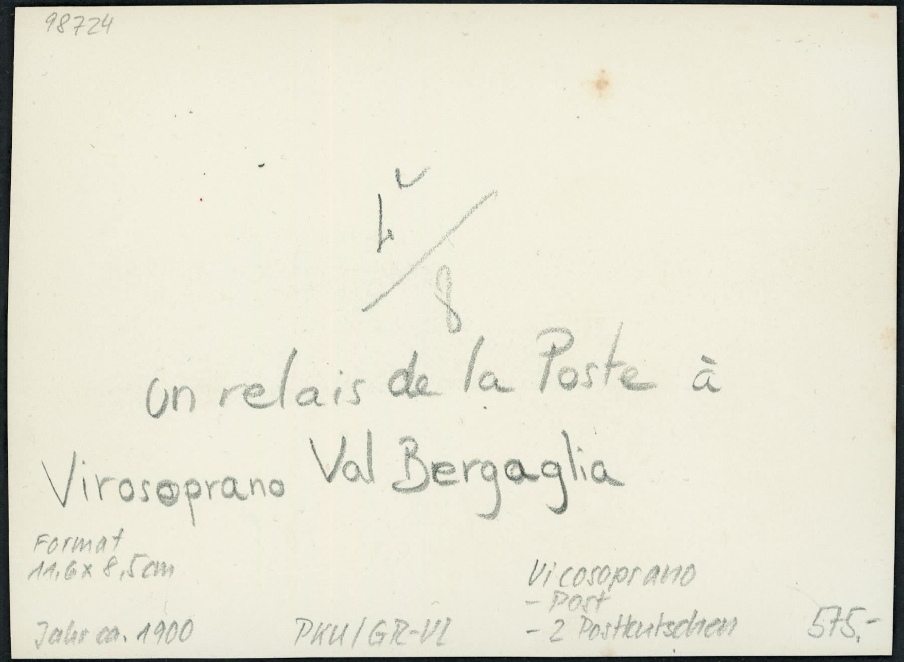 Cartoline postali: GR Vicosoprano - Post - Postkutsche – Usato da Schindellegi venduto da Jonathan77 1
