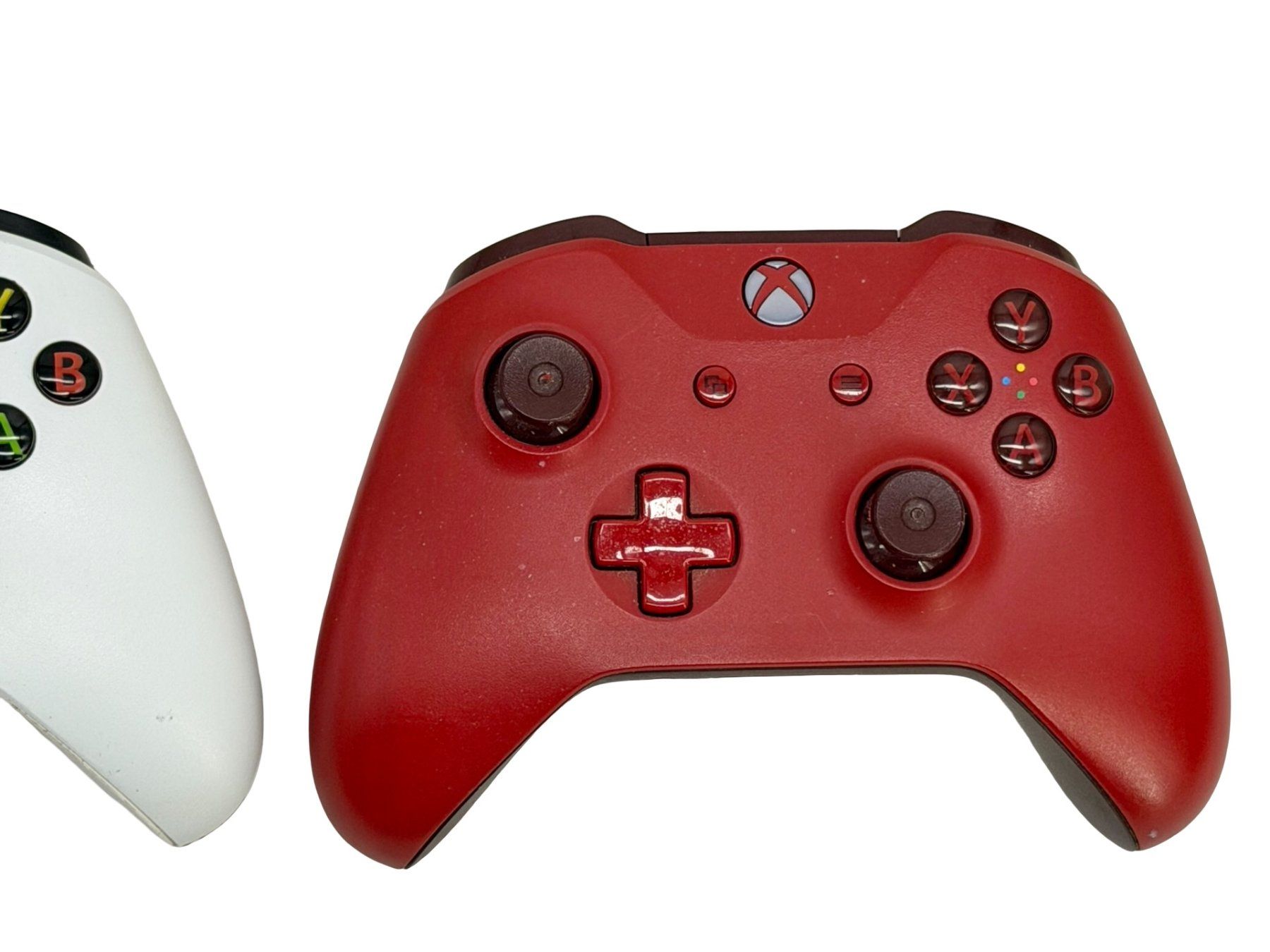 Microsoft Controller: 2x Manettes Xbox One - Rouge et Blanche – Usato da Morges venduto da Novantica 3