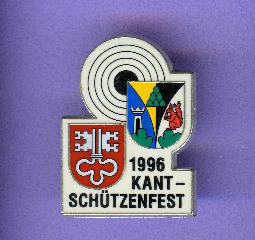 Placchette & Badge: KANTONAL-SCHÜTZENFEST  1996 – Usato da Winterthur venduto da Sammleroase