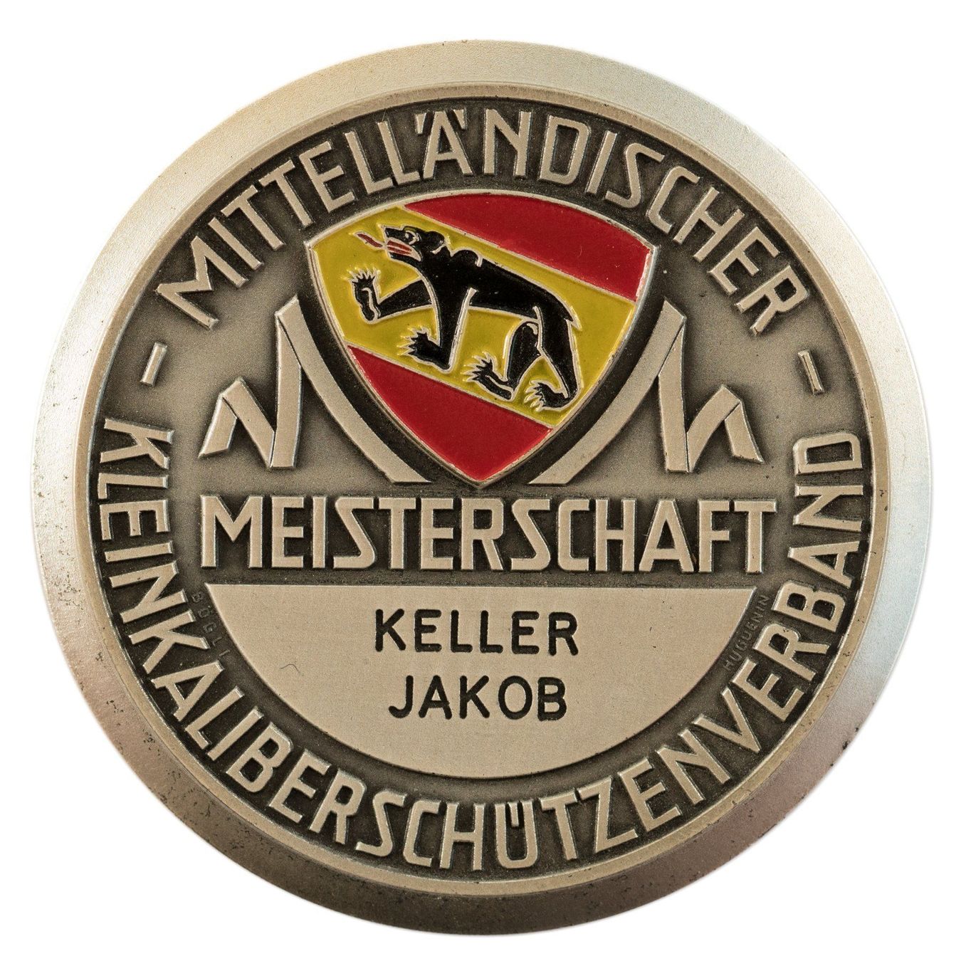 Medaillen: Schützenmedaille - Bern - Kleinkaliber – Gebraucht aus Rotkreuz von Swiss-Coins 1