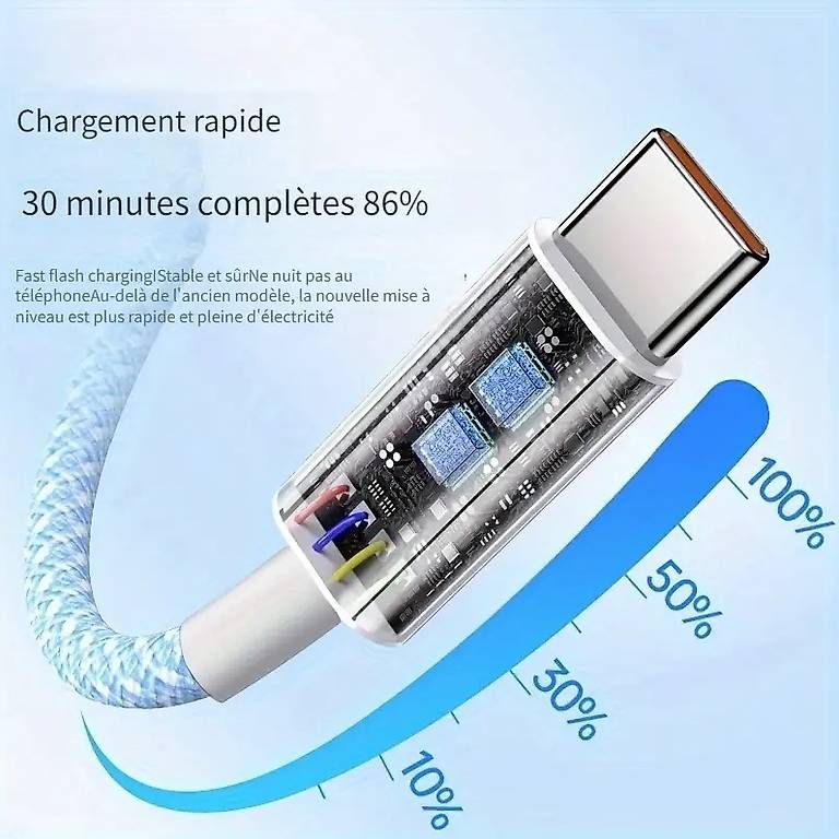 Cavi: Câble de charge rapide PD60W longueur 2m – Usato da Morges venduto da con_jw6n 4