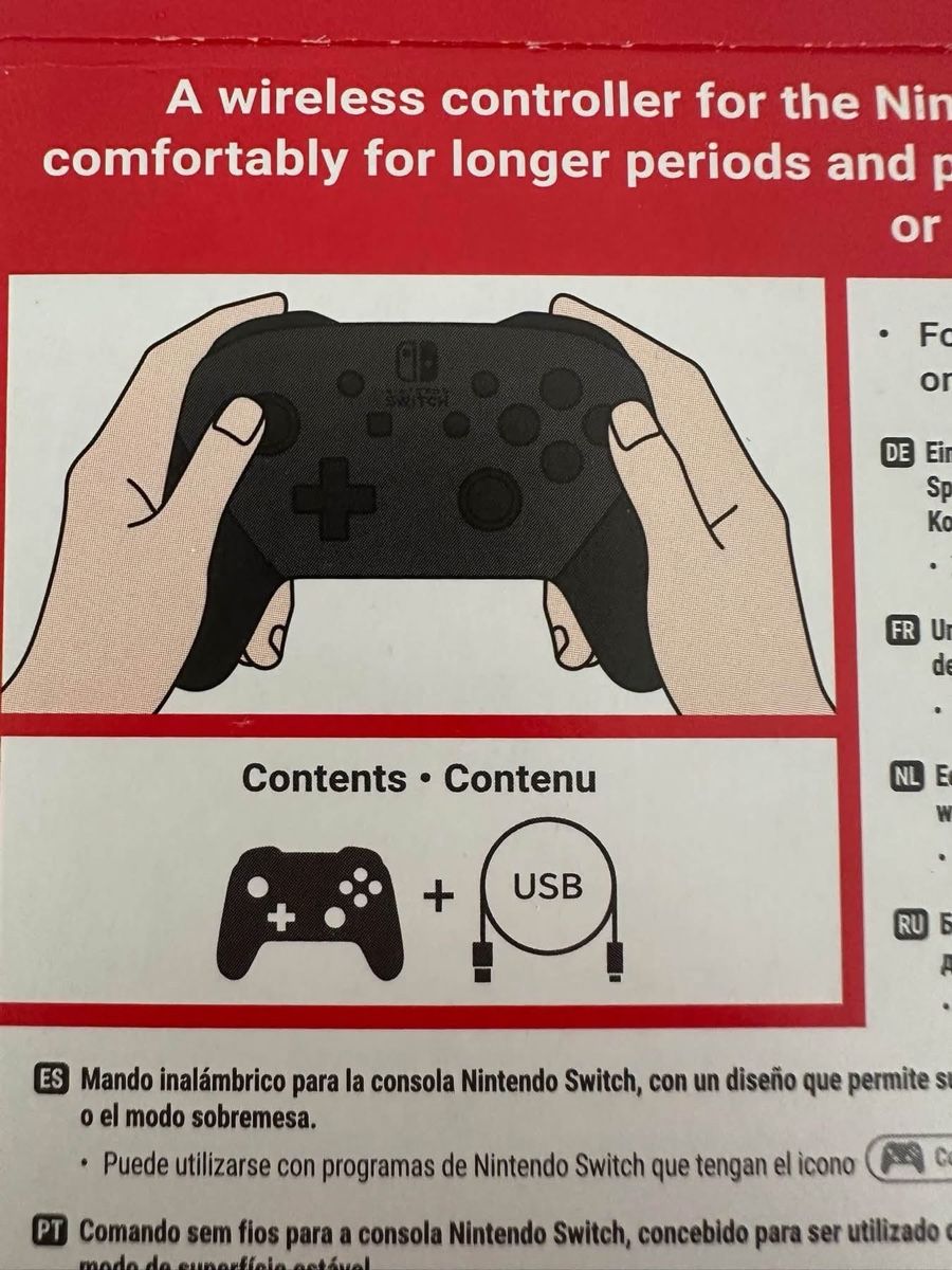 Nintendo Konsolen: Nintendo Switch 1 mit Pro Controller und 256GB SD – Gebraucht aus Wahlen b. Laufen von kre_h2wj 5