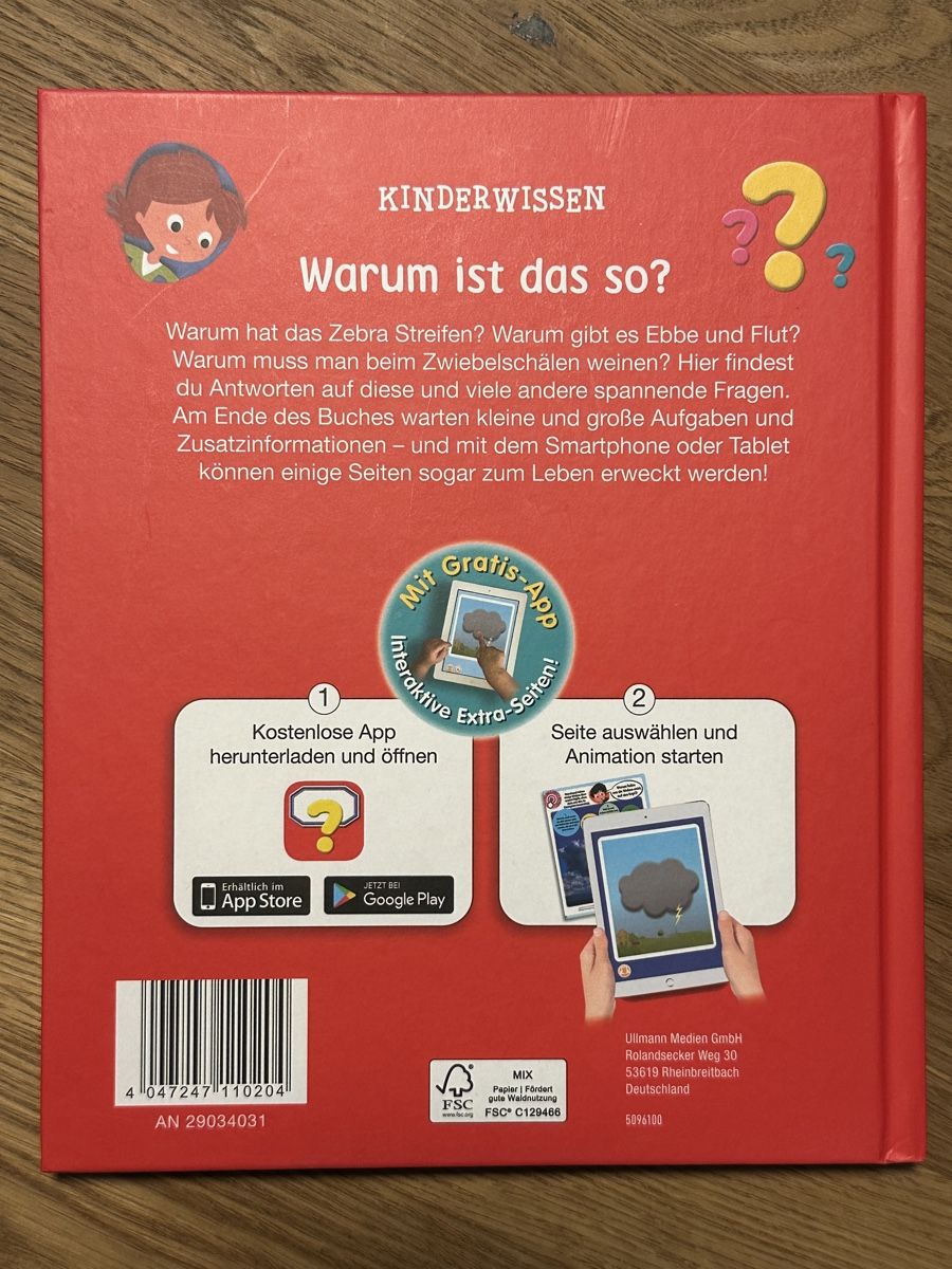 Libri: Kinderwissen: Warum ist das so? – Usato da Windlach venduto da Binchen0 1