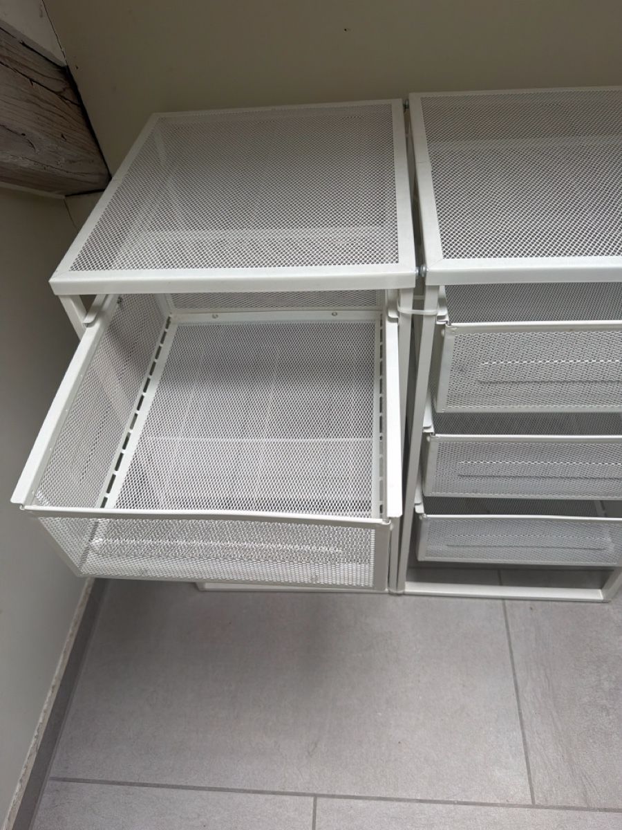 Scaffali: Metall Regale 2 Stück weiss – Nuovo (secondo la descrizione) da Esslingen venduto da jfr_56rs 1