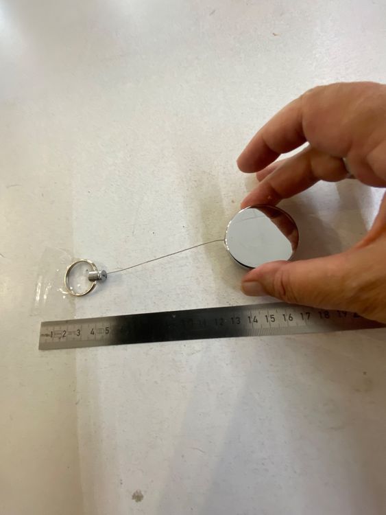 Kreuz Schlüsselbund Aus Zinklegierung - Mit Schnellverschluss Clip | Stylisches Keychain Accessoire