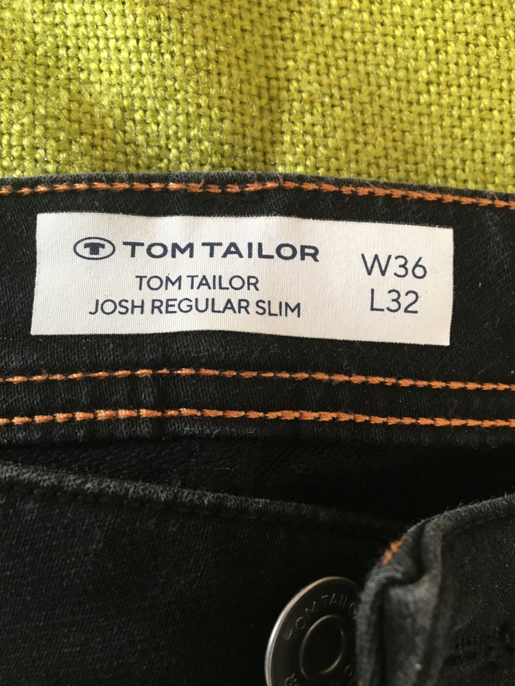 Tom Tailor Jeans: Tom Tailor Jeans, Josh Regular Slim, W36 L32, Schwarz – Nuovo (secondo la descrizione) da Binz venduto da Dsc1 1