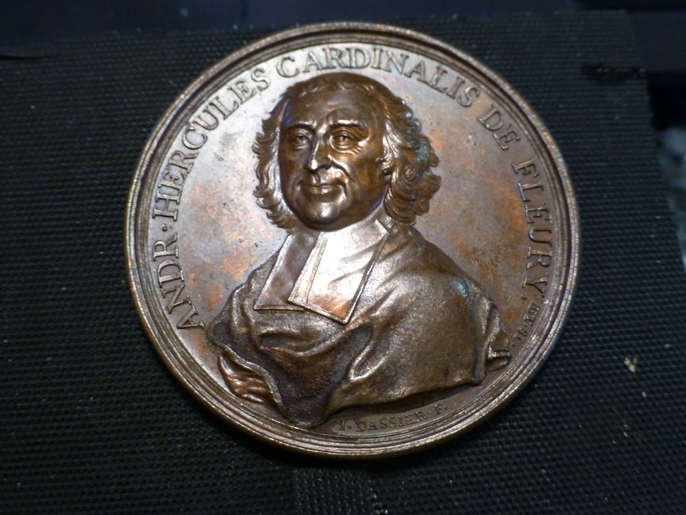 Gedenkmedaille Cardinal Fleury1736 Kaufen auf Ricardo