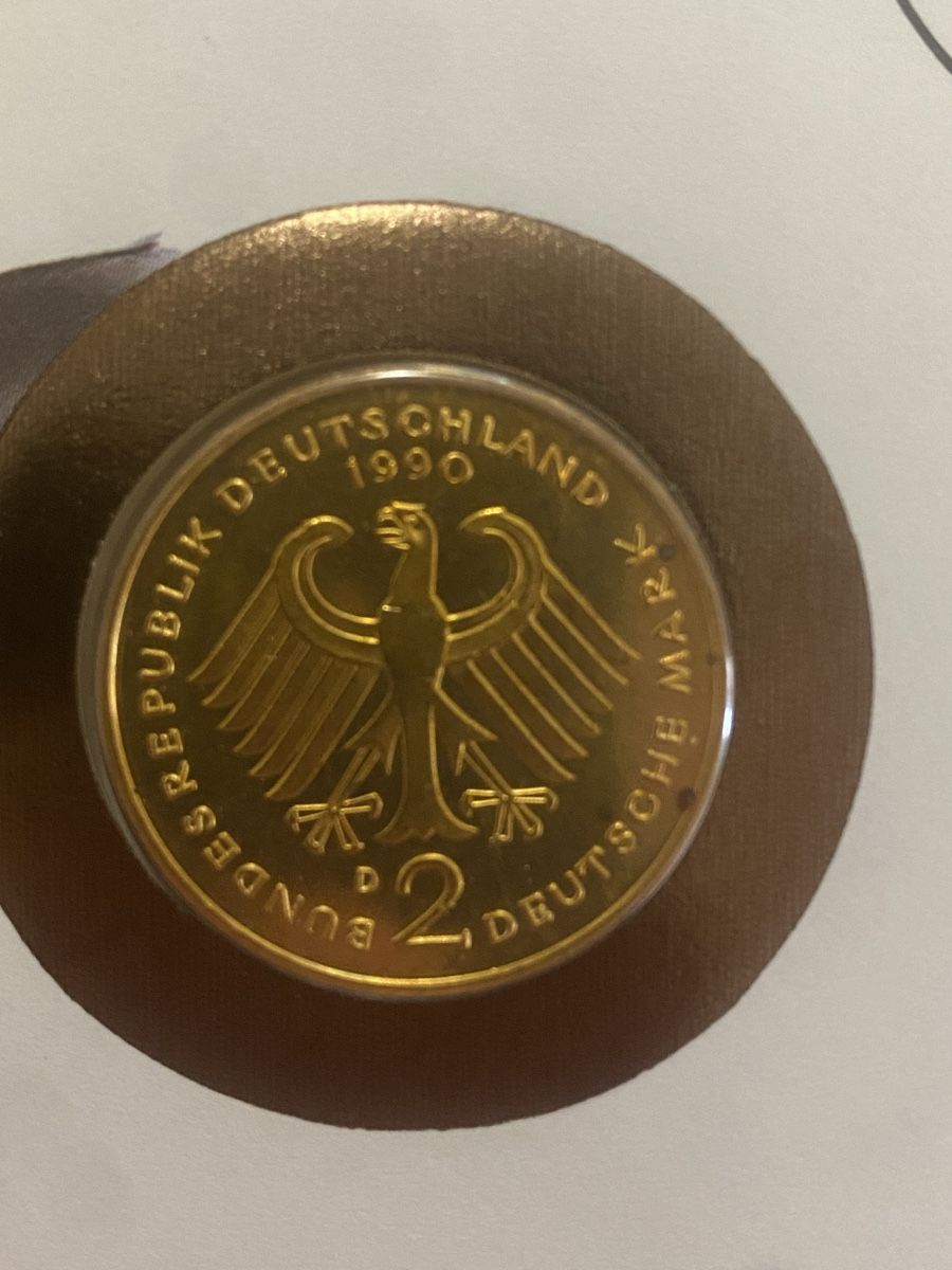 Tutti le monete: Numisbrief Deutsche Einheit 2 Mark goldene Farbe – Nuovo (secondo la descrizione) da Muralto venduto da Alex1912 1