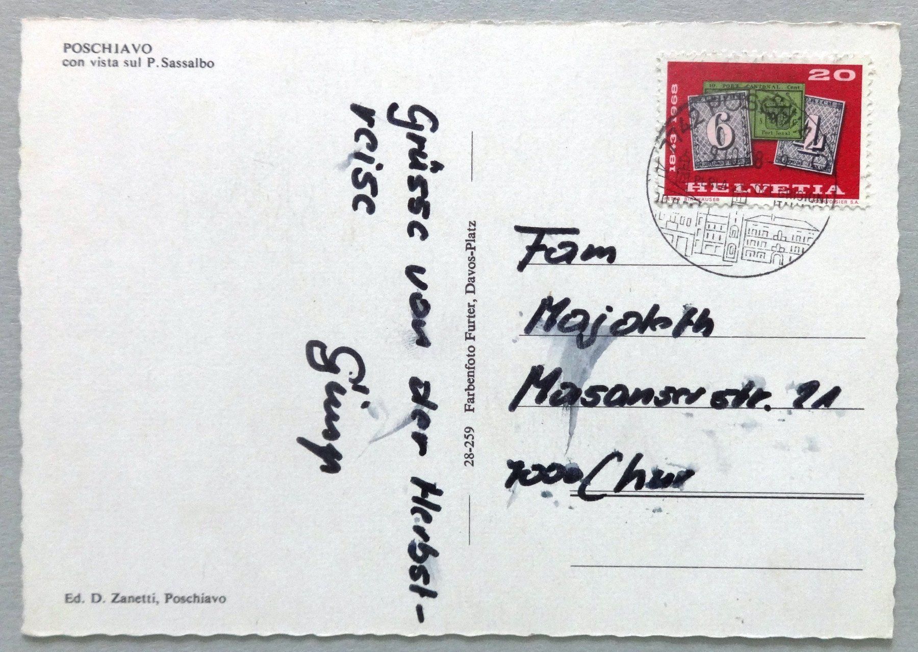 Cartes postales: Poschiavo – D'occasion à Fétigny par Billy2miny 1
