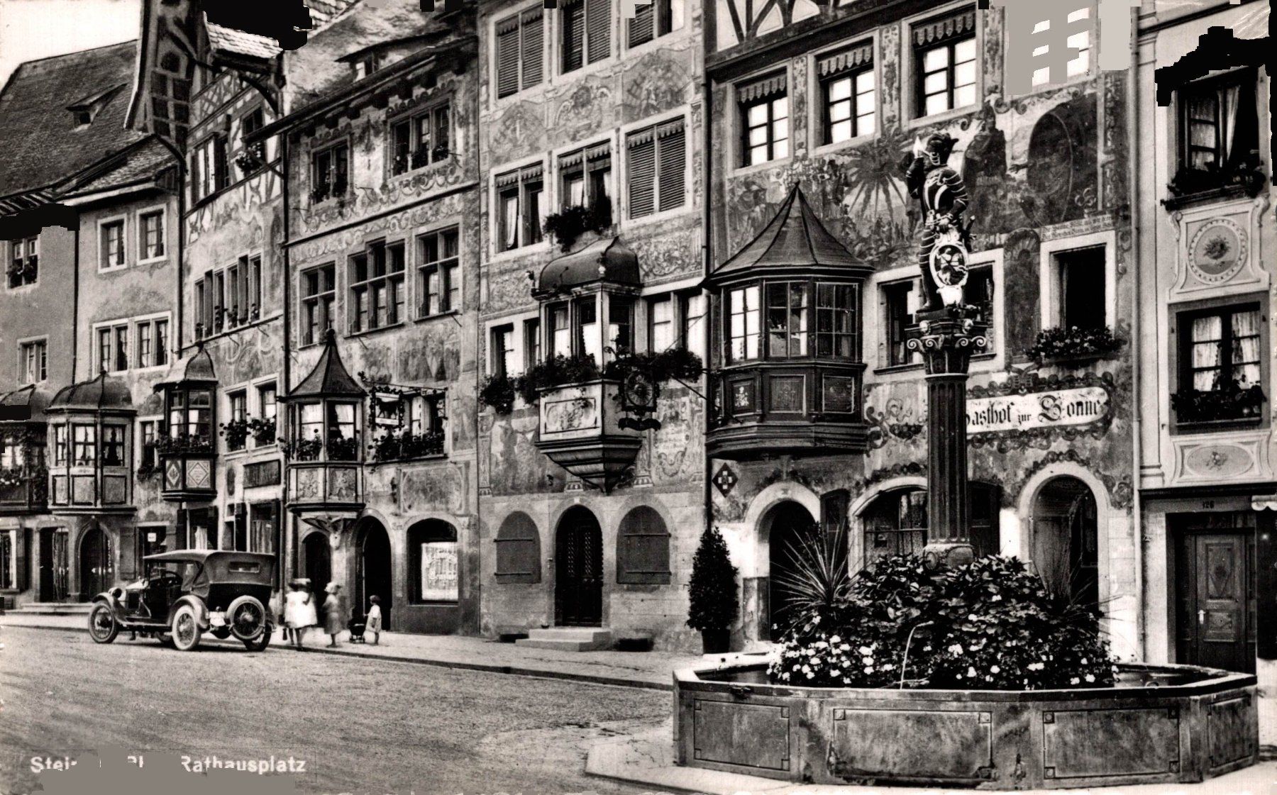 Cartes postales: Stein am Rhein. Rathausplatz – D'occasion à Bronschhofen par Astore