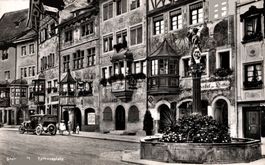Stein am Rhein. Rathausplatz