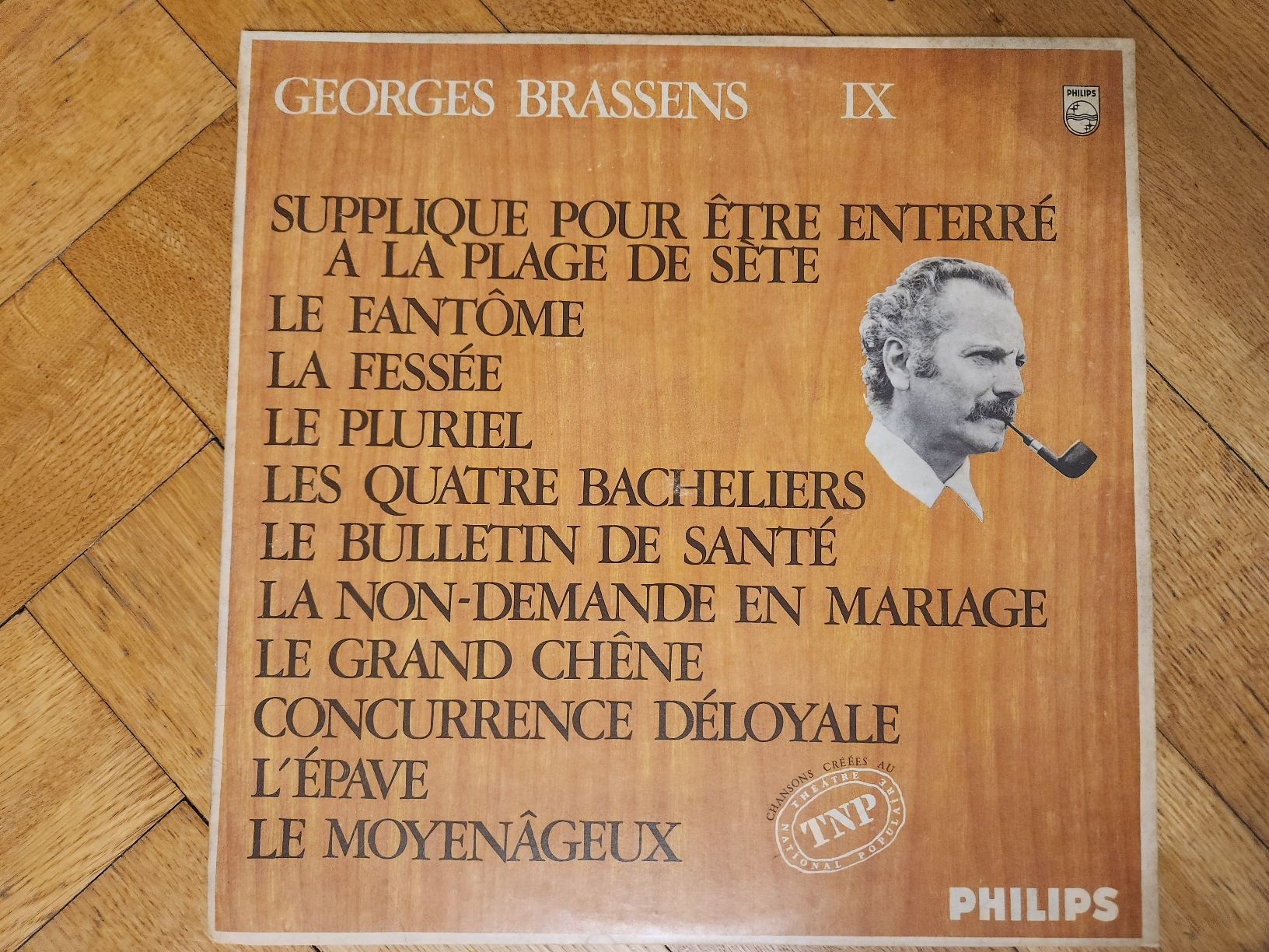 Dischi in vinile: George Brassens - IX – Usato da Territet venduto da Cenh