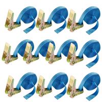 Arebos Spanngurt 6m, 0,8T, 25mm Einteili