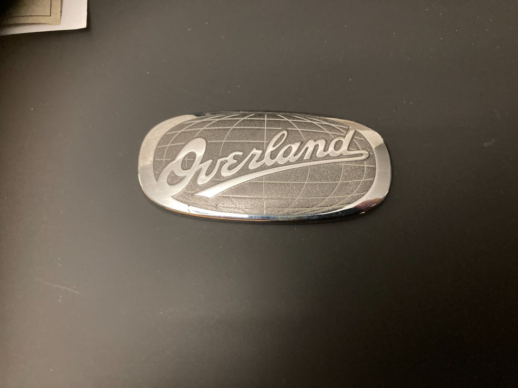 Overland Emblem Chrom Auto-Teil Jeep Gr Cherokee 68223751AA (Gebraucht ...