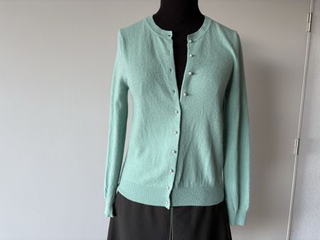 Benetton Strickjacke, XS, Mintgrün, wunderschön