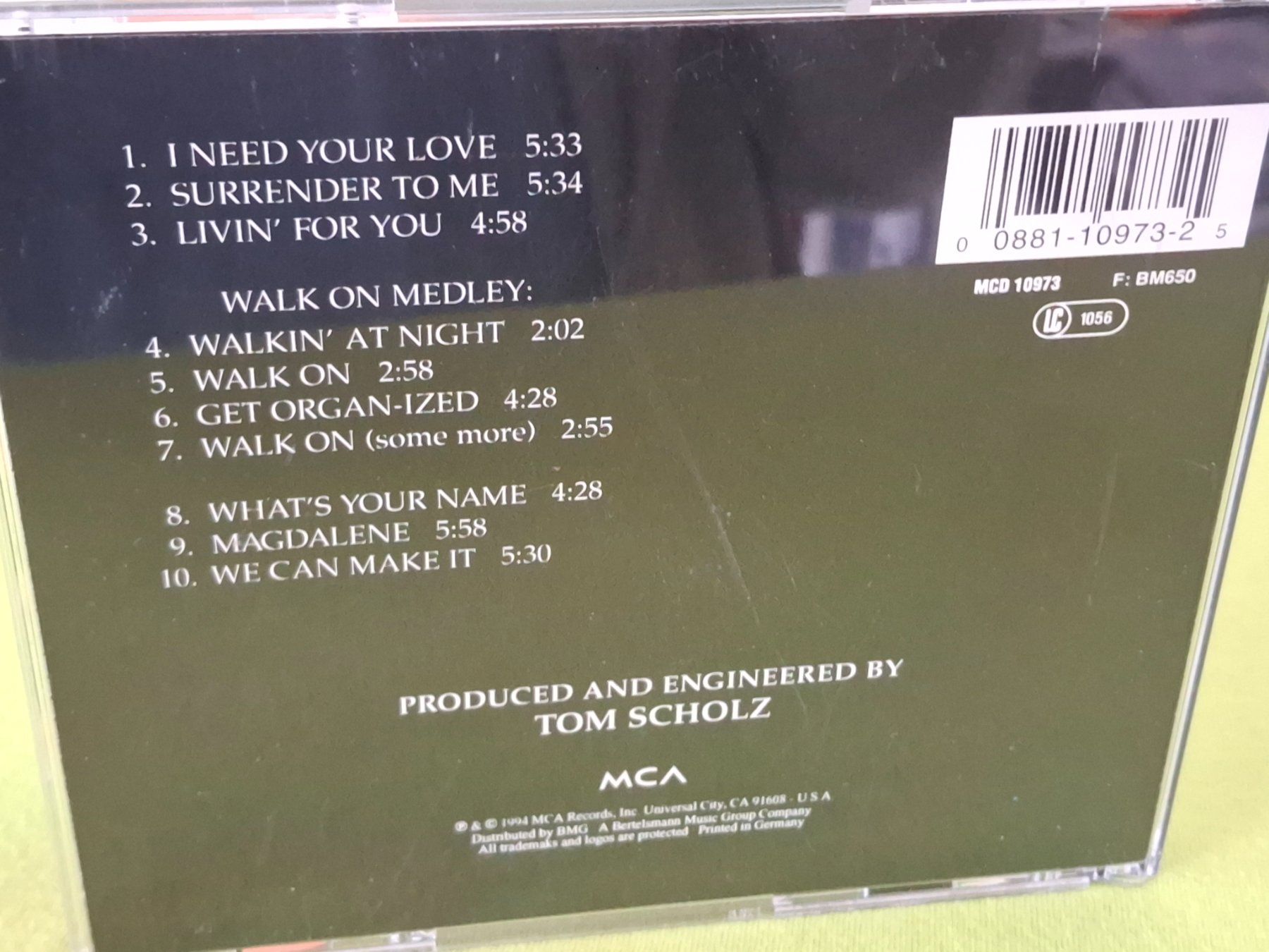CDs: CD Boston - Walk On – Gebraucht aus Aarberg von Jackup1 1