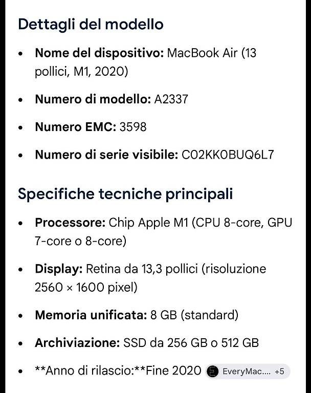 Portables: MacBook Air – D'occasion à Rancate par SwissKomerc 1